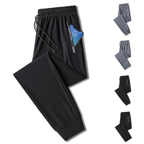 Stretch Active Pants for Women, Breathable Ice Silk Casual Pants